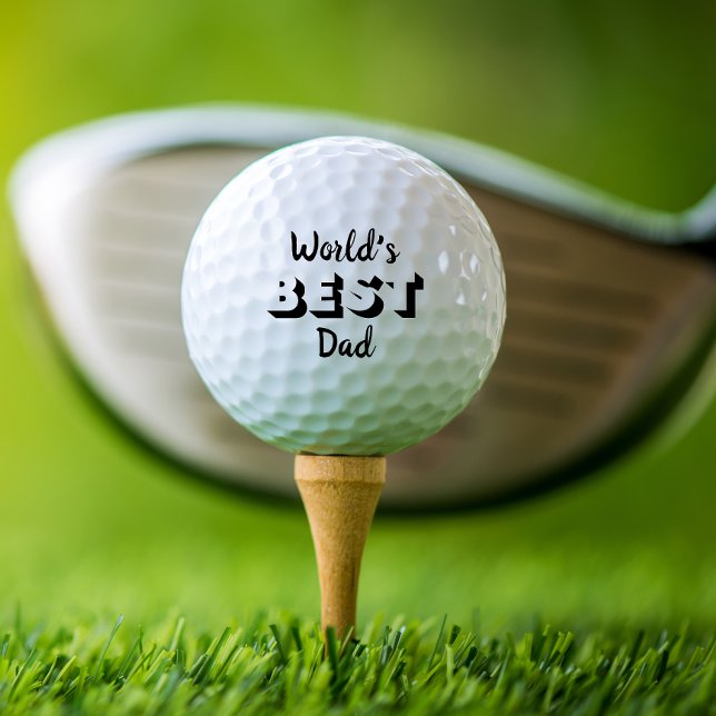 Pelotas De Golf El mejor papá del mundo (Subido por el creador)