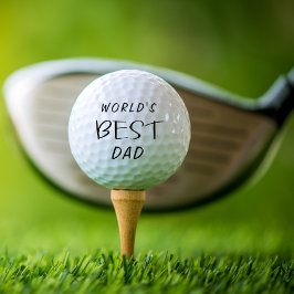 Pelotas De Golf El mejor papá del mundo