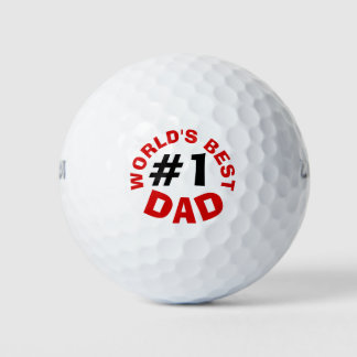 Pelotas De Golf El mejor papá del mundo
