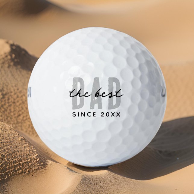 Pelotas De Golf El mejor papá desde el 20XX (Subido por el creador)
