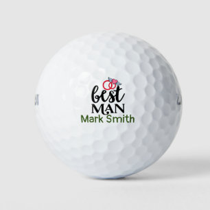 Pelotas De Golf El mejor regalo de la fiesta de la boda masculina