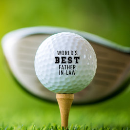 Pelotas De Golf El mejor suegro del mundo