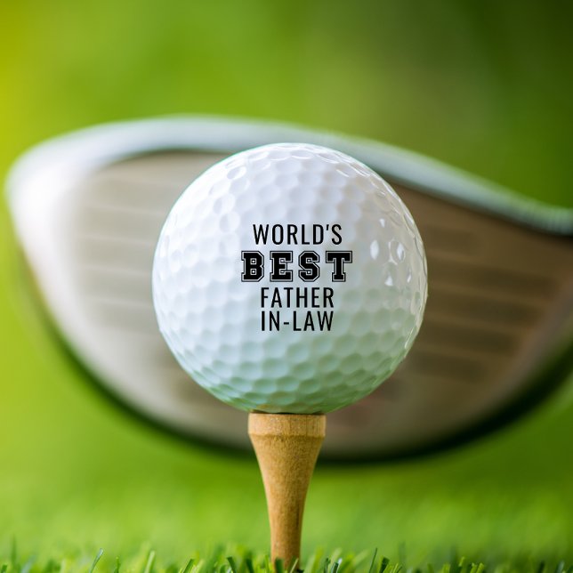Pelotas De Golf El mejor suegro del mundo (Subido por el creador)