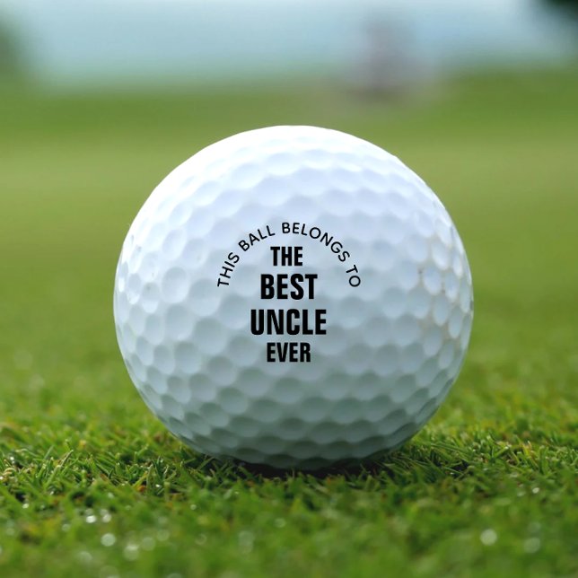 Pelotas De Golf El mejor tío de todos (Subido por el creador)