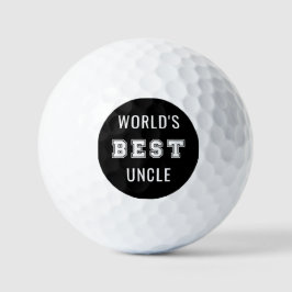 Pelotas De Golf El mejor tío del mundo
