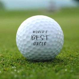 Pelotas De Golf El mejor tío del mundo