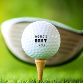 Pelotas De Golf El mejor tío del mundo