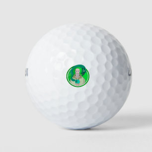 Pelotas De Golf El monje y el dragón