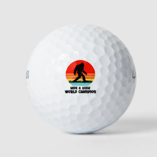 Pelotas De Golf El mundo se esconde y busca