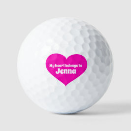 Pelotas De Golf El nombre de golf "pink heart" pertenece a las pel