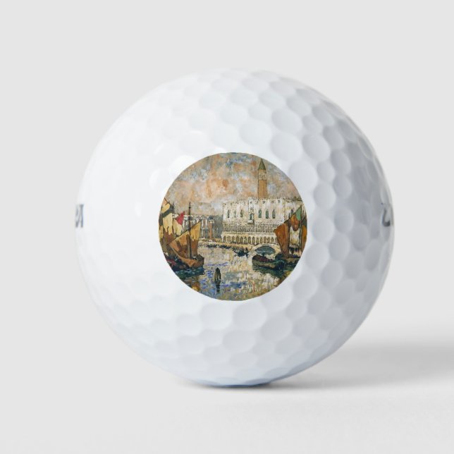 Pelotas De Golf El Palacio del Doge (Palazzo Ducale) (Venecia, Ita (Anverso)
