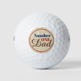 Pelotas De Golf El Papá Número Uno