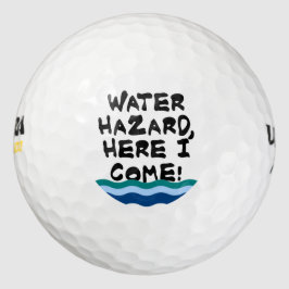 Pelotas De Golf ¡El Riesgo Del Agua, Aquí Ven!