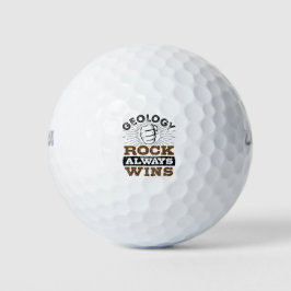 Pelotas De Golf El rock geológico siempre gana