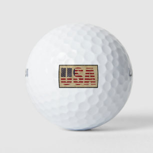 Pelotas De Golf El sello de Estados Unidos