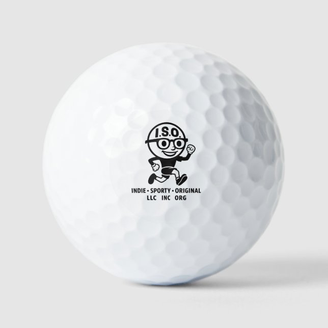Pelotas De Golf El sombrero ISO (Anverso)