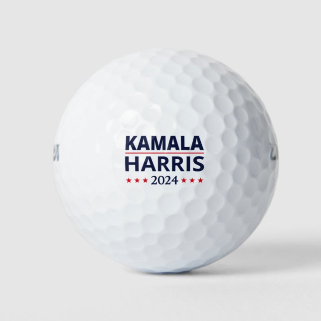 Pelotas De Golf Elecciones Kamala Harris 2024 III (Anverso)