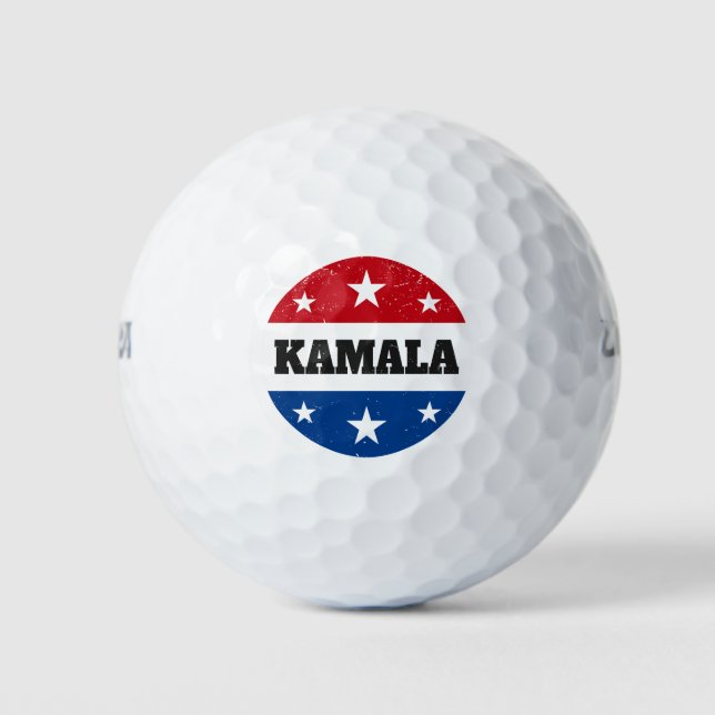Pelotas De Golf Elecciones Kamala Harris 2024 V (Anverso)