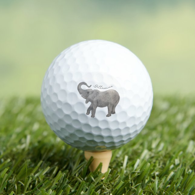 Pelotas De Golf Elefante bebé (Camiseta in situ)