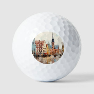 Pelotas De Golf Elegancia artística con un toque alemán