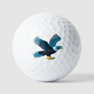 Pelotas De Golf Elegante emblema de águila calva