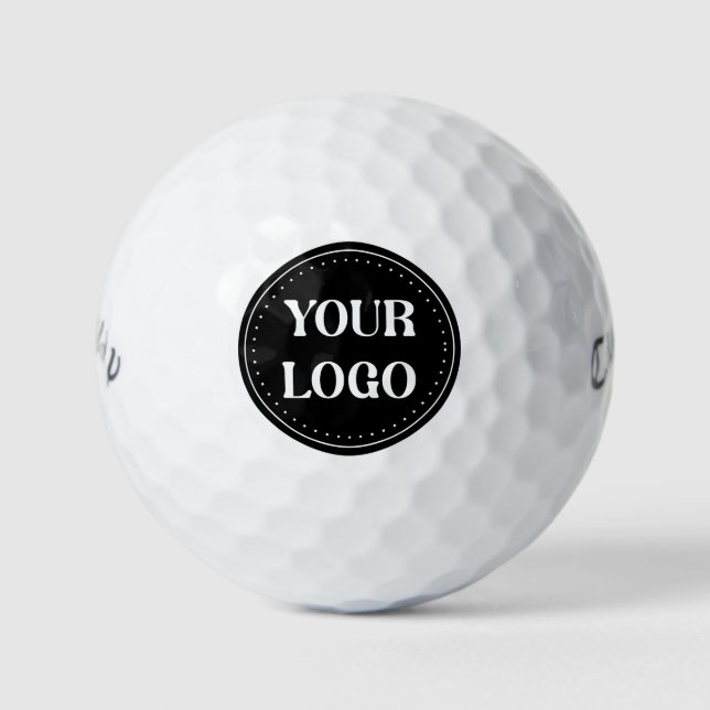 Pelotas De Golf elegante, moderno, refinado y editable. (Anverso)