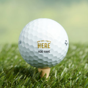 PELOTAS DE GOLF ELEGANTES PERSONALIZABLES BLANCOS MODERNOS VERIFIC