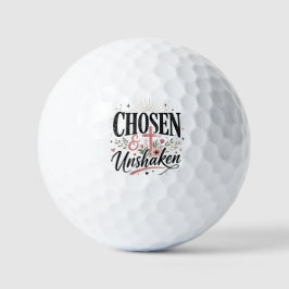 Pelotas de golf elegidas y firmes