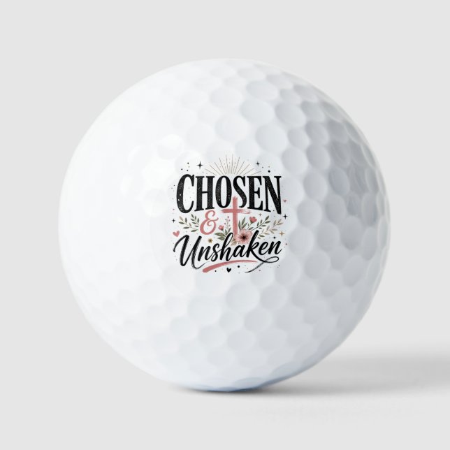 Pelotas de golf elegidas y firmes (Anverso)