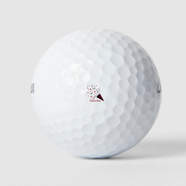 Pelotas De Golf Elementos de celebraciones (Anverso)