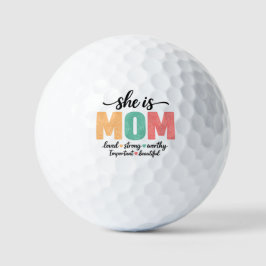 Pelotas de Golf Ella Es Mamá