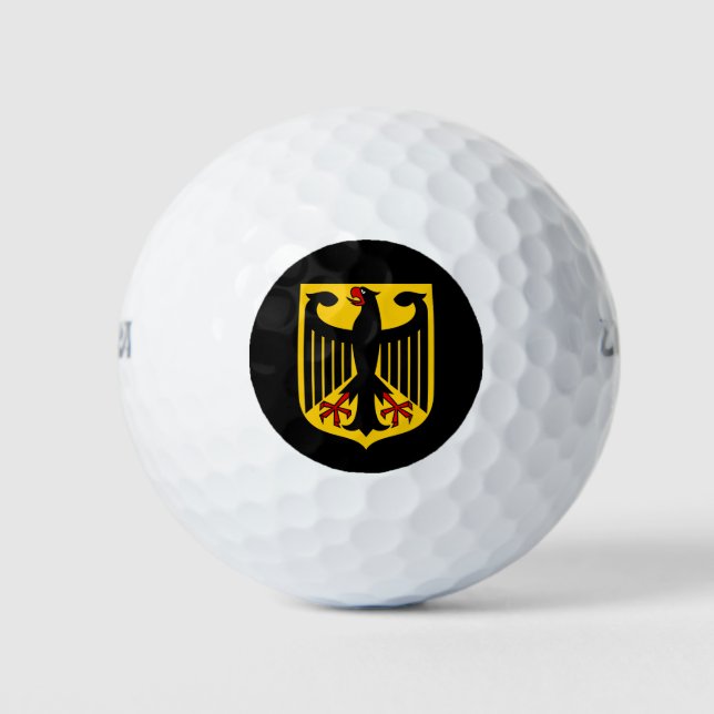 pelotas de golf emblema de alemania (Anverso)