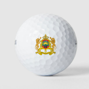 Pelotas De Golf emblema de marruecos