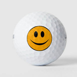 Pelotas De Golf Emoji Cara Sonriente