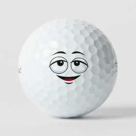 Pelotas De Golf Emoticon de soñación divertida