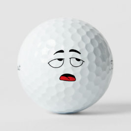 Pelotas De Golf Emoticon de sonrisa candente
