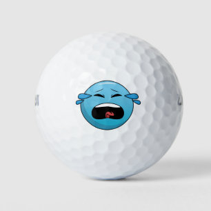 Pelotas De Golf Emoticón en llanto