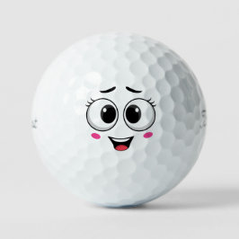 Pelotas De Golf Emoticón encantador