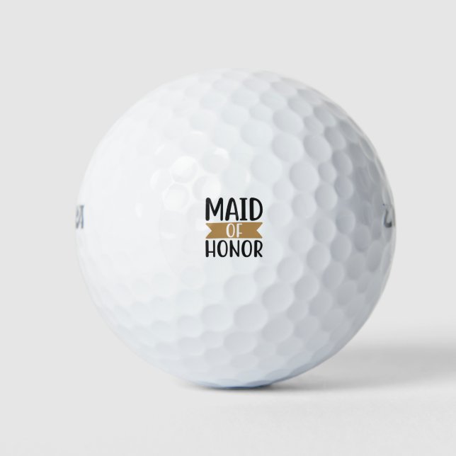 Pelotas De Golf Empleada de honor (Anverso)