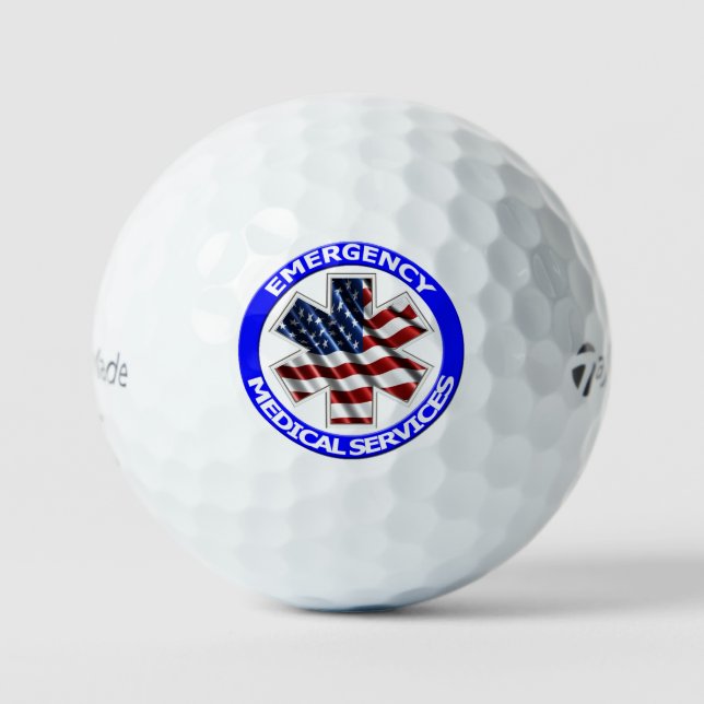 Pelotas De Golf EMS americano (Anverso)