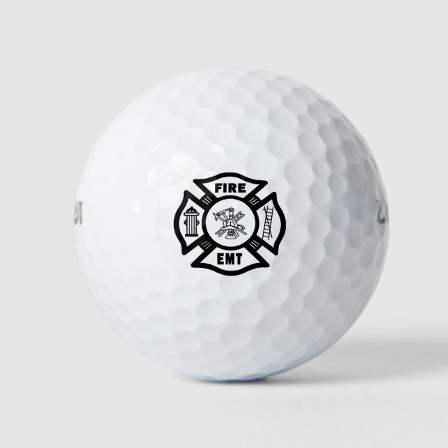 Pelotas De Golf EMT de incendios (Anverso)