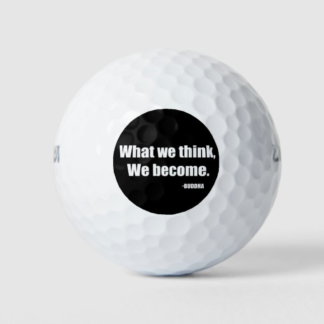 Pelotas De Golf En lo que nos creemos. Buda (Anverso)