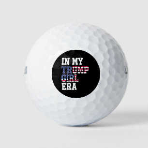 Pelotas De Golf En Mi Era De Chica Trump US 47º Presidente