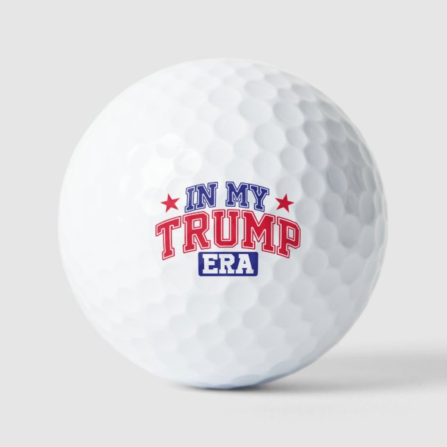 Pelotas De Golf En mi era Trump (Anverso)