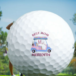 Pelotas De Golf Encantador Coche de Golf Femenino Mejor Monograma 