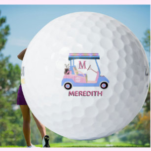 Pelotas De Golf Encantadores clubes de carritos de golf femeninos