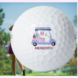 Pelotas De Golf Encantadores clubes de carritos de golf femeninos 