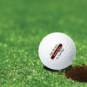 Pelotas De Golf encontrar el hoyo personalizado