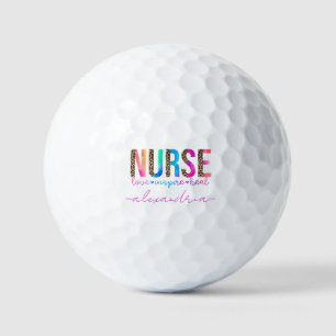Pelotas De Golf Enfermera - Amor, Inspire, curación