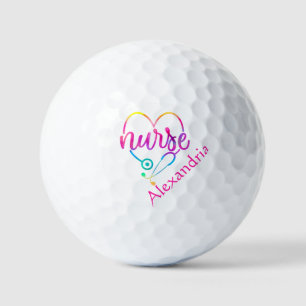 Pelotas De Golf Enfermera Stethoscope